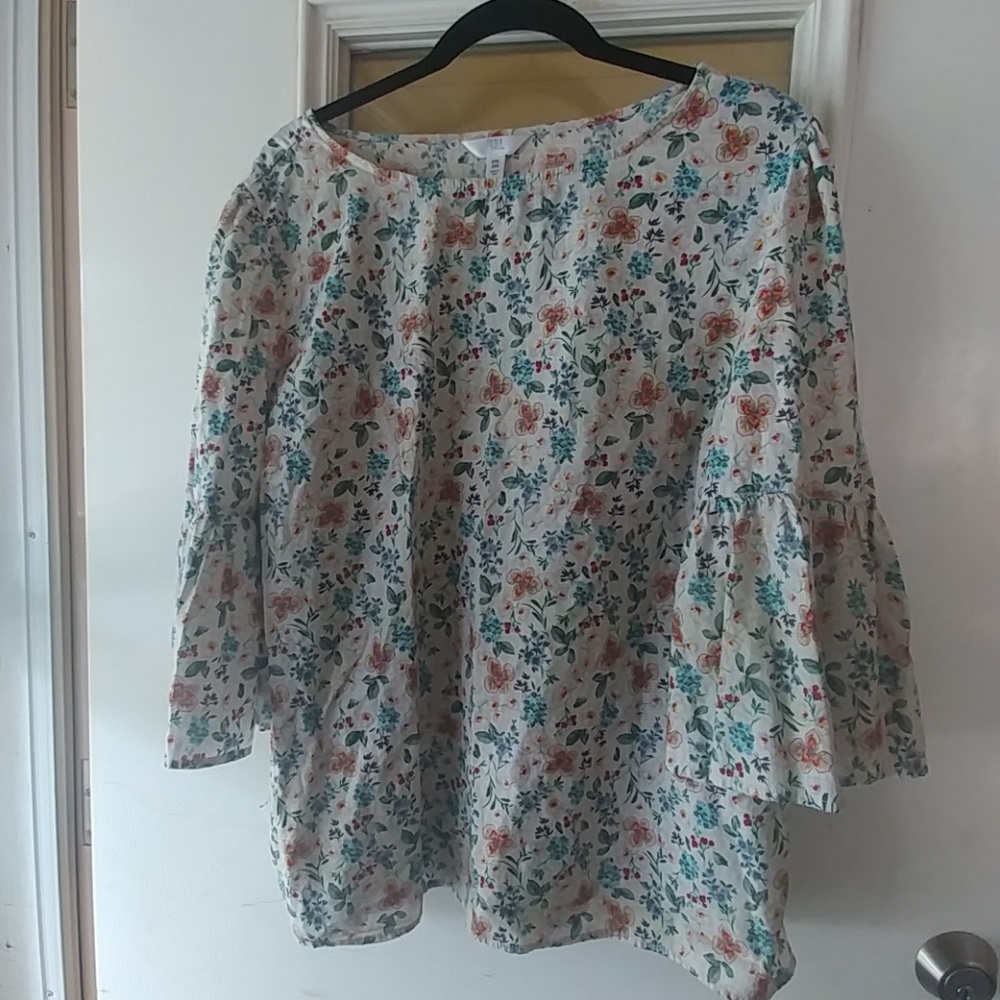 Time and try. Boho blouse